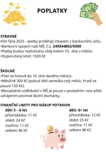 Poplatky MŠ